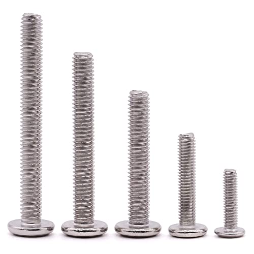 Eastlo IB610503-20 M8 X 16Mm (20 Pcs) Round Phillips Drive Head Binding Screws, Machine Screws, 304 Stainless Steel 18-8 thumb #4