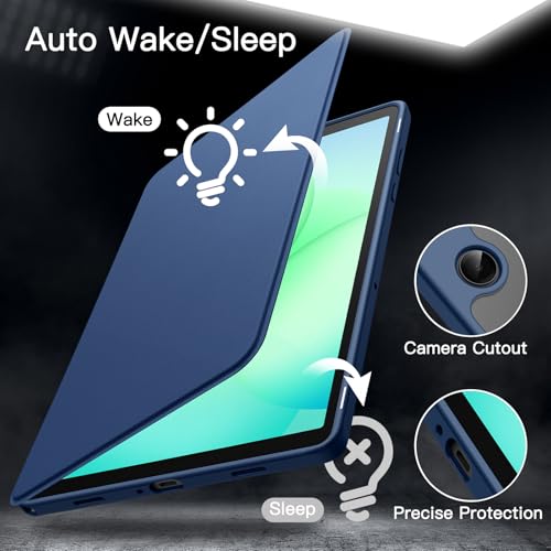 Image of JETech 360 Rotating Case for Samsung Galaxy Tab A11 Plus, Navy
