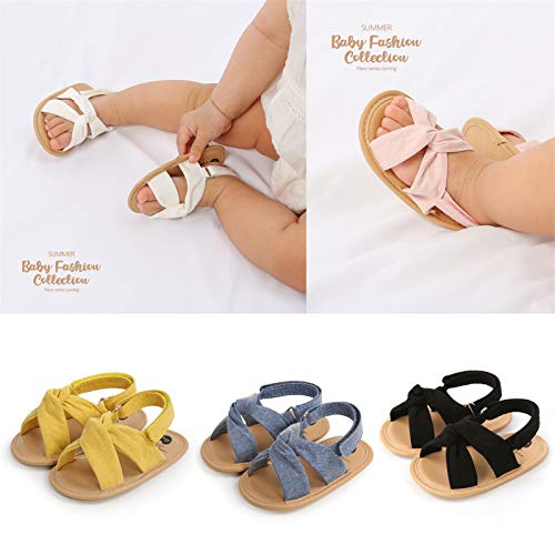Image of RVROVIC Baby Boys Girls Sandals Premium Infant Summer Outdoor Shoes PU Lightweight Soft Anti-Slip Sole Toddler Prewalker