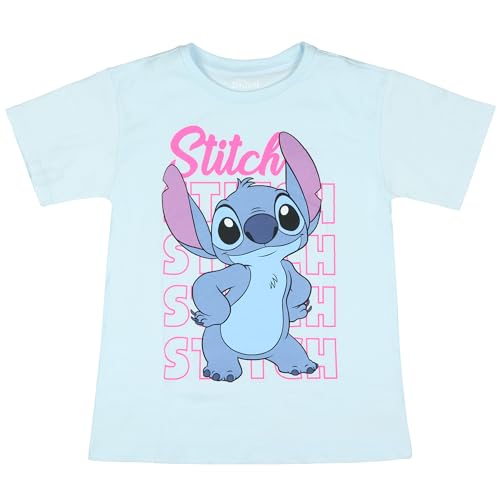 Disney Lilo & Stitch Girls' Stitch Hands On HIPS Pose Kids Short Sleeve Graphic Print T-Shirt2