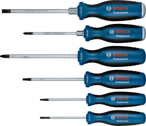 Bosch Set de 6 tournevis plat - vue 5