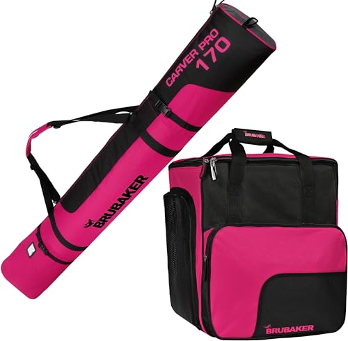 Diverse opzioni di misura per tutti gli sciatori: la sacca da sci è disponibile in due misure (170 e 190 cm) per coprire diverse lunghezze e preferenze di sci. La vestibilità ottimale garantisce un trasporto sicuro della vostra attrezzatura.
