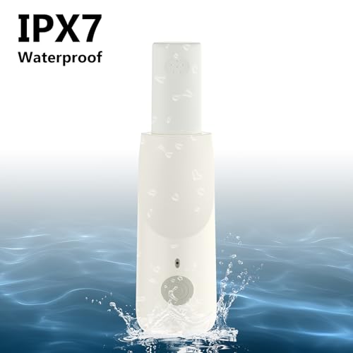 kelleria Po Dusche für die Intimhygiene, Reise tragbares Bidet Intimdusche, Elektrisches Bidet für Reisen und Alltag, Spart Papier, Geeignet für jede Lebenslage, IPX7 wasserdichtes, 350ML, Weiß – Bild 3