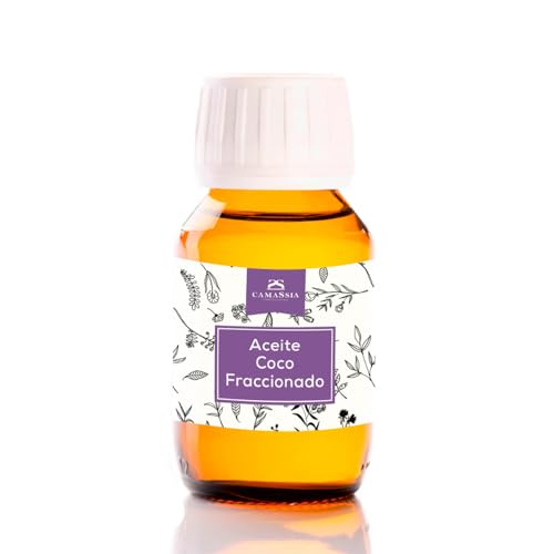 Camassia Aceite de coco fraccionado (Triglicérido caprílico) | Aceites vegetales | Aceite de Coco fraccionado | 100ml
