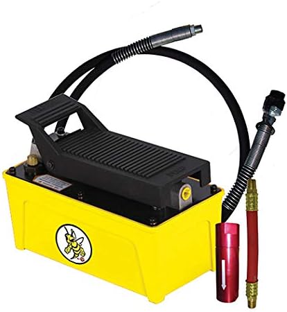 ESCO Yellow Jackit 1/2 Gal. Air Hydraulic Pump W/Hose & Coupler 10876C