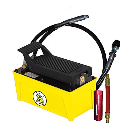 ESCO Yellow Jackit 1/2 Gal. Air Hydraulic Pump W/Hose & Coupler 10876C