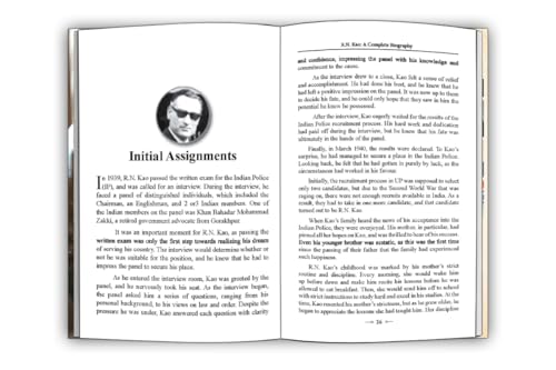 Image of R.N. Kao: A Complete Biography - Founder & First Chief of RAW (Research and Analysis Wing) | The Life of India's Gentleman Spymaster | Inspiring Journey of Rameshwar Nath Kao