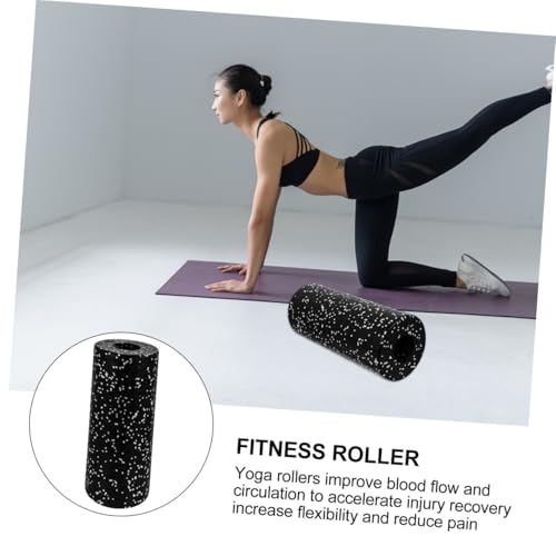 Rodillo de espuma para ejercicio Epp masaje 14x33cm herramienta portátil para relajación muscular fitness, pilates y post-entrenamiento miniatura 3