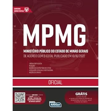 Capa do livro Oficial – Ministério Público do Estado de Minas Gerais – MPMG