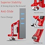 Upgraded Portable Door Stop Alarm with Strong Grip to The Floor, Non-Slip Door Stoppers Security Alarm Lasts 5 Seconds with 80dB, Perfect for Travel & Home Security - Image 4