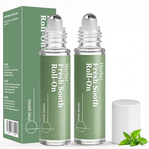 Racgrul Vertigo Ease Roll-On Body Oil Lightweight Skin Application Oil with Cooling & Refreshing Sensation Smooth Roll-On for Daily On-the-Go Use