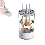 Brushly Pro Cosmetic Brush Cleaner, Brushy Makeup Brush Cleaner, Automatic Spinning Makeup Brush Cleaner (1PCS)