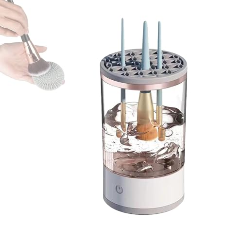 Brushly Pro Cosmetic Brush Cleaner, Brushy Makeup Brush Cleaner, Automatic Spinning Makeup Brush Cleaner (1PCS)