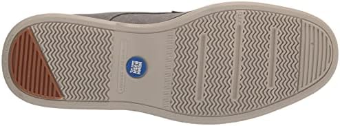 Nunn Bush Men's Otto Canvas Plain Toe Oxford Lace Up, Stone, 13 Wide | Image 3