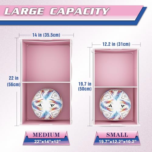 Image of K KNODEL Foldable Trunk Storage Organizer for Car and Suv (Medium, Pink) | Collapsible Car Storage Organizer, Car Organizers and Storage for Sedan, Cargo Organizer, Car Bin, Basket,Bag, Organization