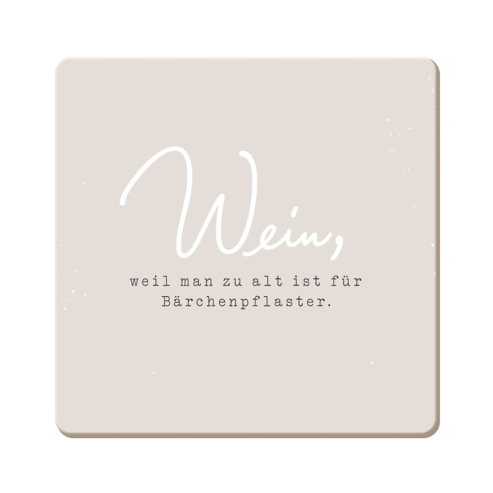 Grafik Werkstatt Funny Cork Coaster | Wine