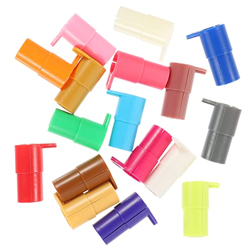 ERINGOGO 17pcs Colored Replacement Pen Adapters for Durable Cutting Machine Accessories for Precise Drawing and Cutting Operations
