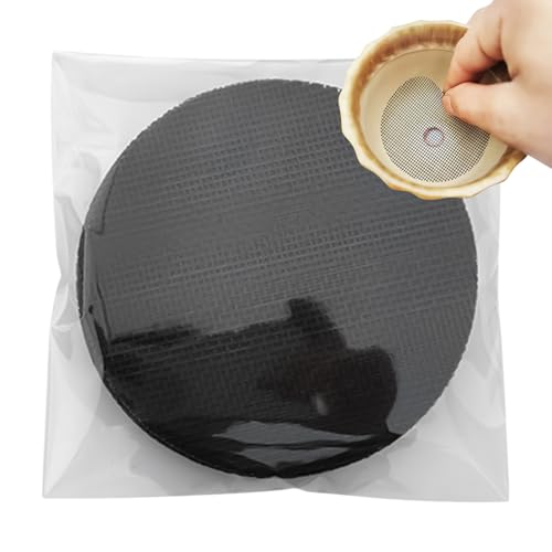 Wuyooprt Malha de drenagem - 50 unidades de malha protetora para raízes, flexível de 20 cm para jardineiras, para varanda, terraço, interior exterior apartamentos