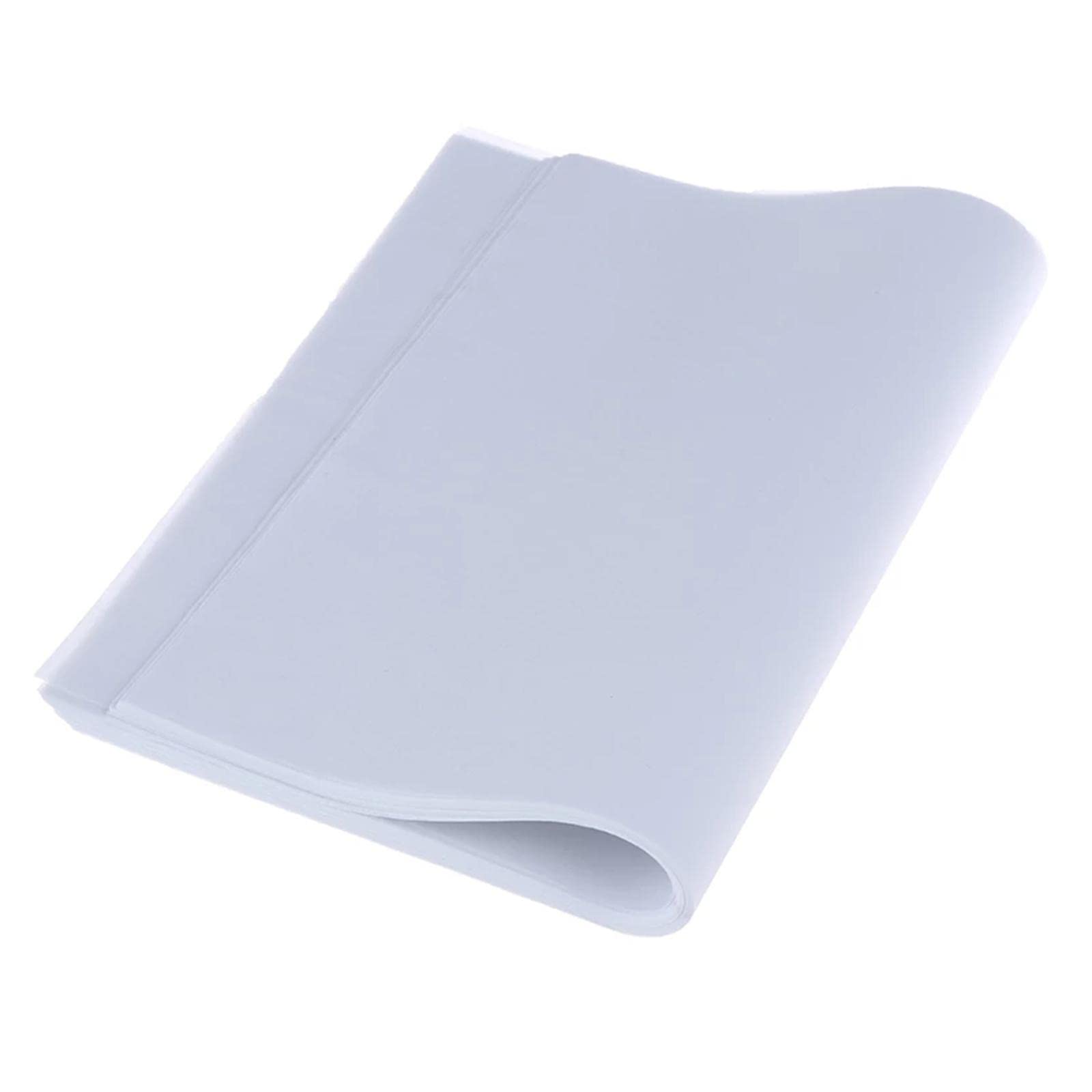 Transparentpapier, A4, dünn, durchscheinend, für Kalligraphie, Kopieren, Zeichnen, 500 Blatt, 3 Stück