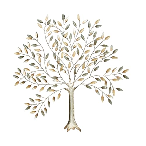 Enchanting Nature Metal Tree Wall Art | Metallic...