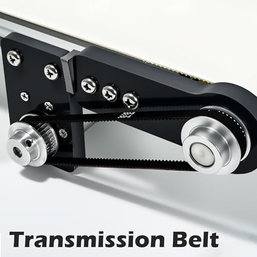 image for KZU DC 12V Electric Desktop Conveyor Belt, 116RPM Adjustable Mini Conv