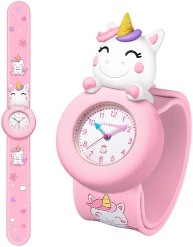 Slap Kids Watches Girls Unicorn Quick Clouser Release Girls Watch...