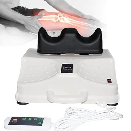 Swing Foot Massager, Fitness Blood Chi Machine, Leg Exercise Foot Physiotherapy Massage with Remote Control and 10 Gear Swing Strength Adjustable, Relax Foot Pain Relief, for Relax Muscles