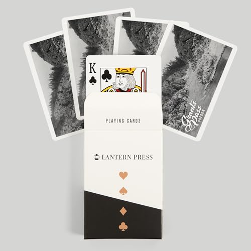 Lantern Press Grants Pass Oregon Baraja de Poker 52 cartas miniatura 6