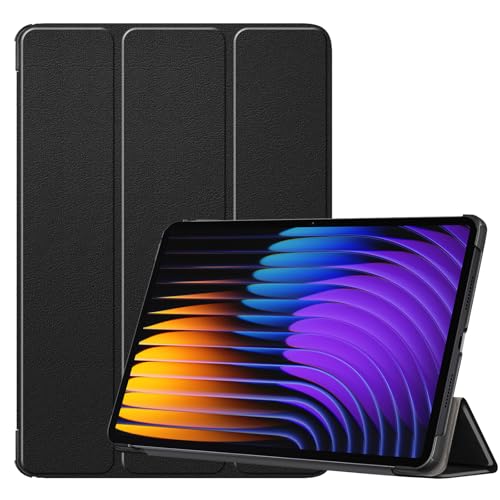 YRH para Funda Xiaomi Pad 7 11.2 Pulgadas 2024 [Auto Wake/Sleep] Ultra Slim Leather Stand Cover para...
