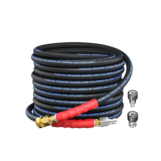 Durable 3/8'' Pressure Washer Hose 50FT