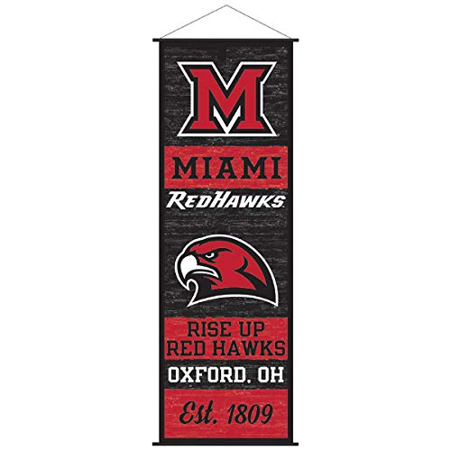 Miami-Redhawks-Banner-and-Scroll-Sign
