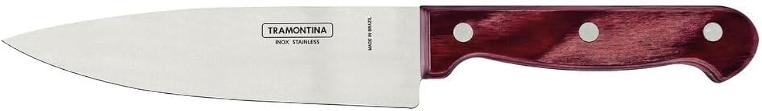 Tramontina 21131178 Faca para Carne 8", Vermelho