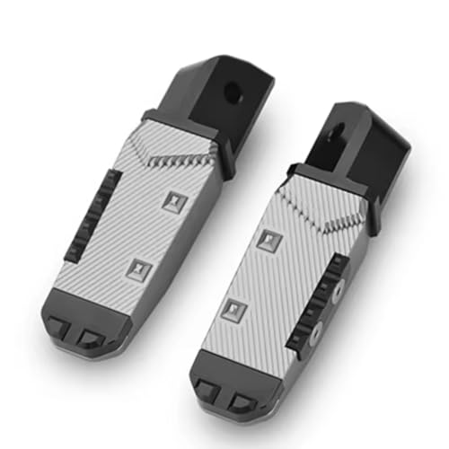 �I�[�g�o�C�p�t�b�g�y�O For Z650 For Z750 For Z800 For Z900 For Z1000 SX �o�C�N�p ���A�p�b�Z���W���[�t�b�g�y�_�� �t�b�g���X�g �t�b�g�y�O �o�C�N�A�b�v�O���[�h�A�N�Z�T���[(Gray)