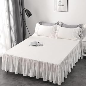 ベッドスカート シングル　カントリー 4段階高さ調節カントリー調木製ベッド セミシングルショート