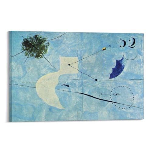 Impression sur toile Joan Miró Susta | Décoration d'intérieur et art mural moderne 20x30