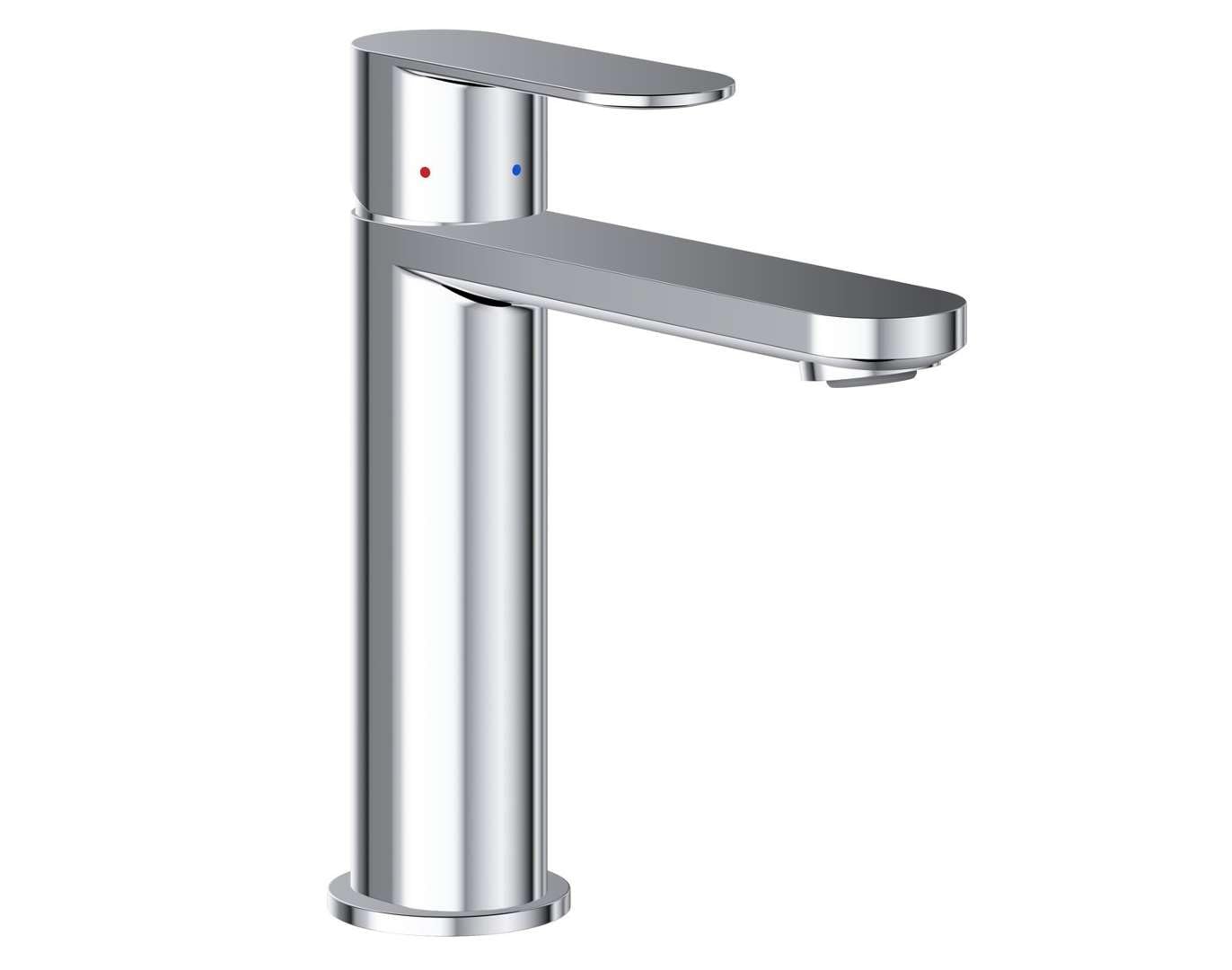 Mitigeur de lavabo BeCool Ravak h175 mm évite les éclaboussures sans tirette arrière