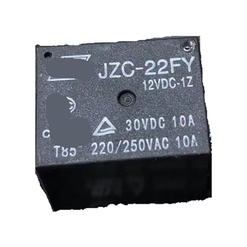 Relais JZC-22FY 12VDC-1Z composant T73-1C-12V-10A commutation carte PCB 5 pin