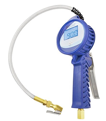 Astro 3018 Digital Tire Pressure Gauge and Inflator with Stainless Steel Braided Hose (Limited Edition)