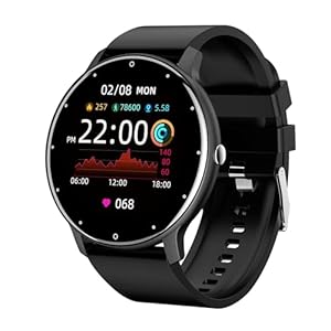 Rival Smart Watch for Men, Women and Teens Vital Fitness Tracker 2025 All-in-One Fitness Watch | Step Counter, Heart Rate Monitor, Vital Fit Tracker with Instant Notifications