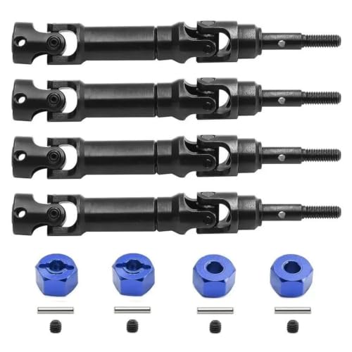 4 arbres de transmission avant arrière acier diamètre CVD rechange voiture RC Maxx