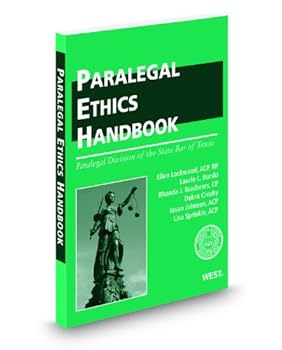 Paperback The Paralegal Ethics Handbook, 2009 ed. Book