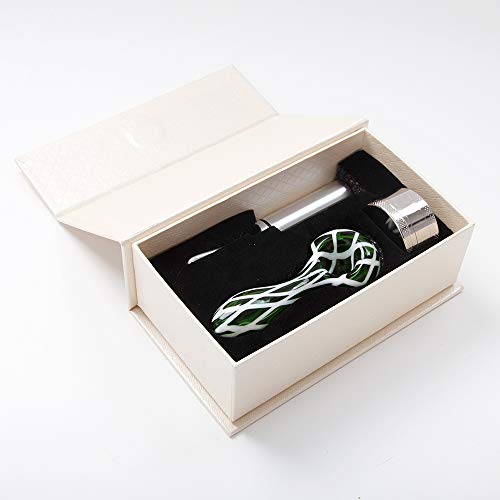 4.4 Inches Glass Tube Decorative Bowl with Box Packaging(Green) - Thumbnail 5