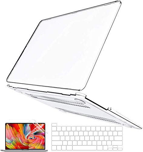 Funda MacBook Pro 13 2020 2019 2018 2017 2016 A2251 A2289 A2159 A1989 A1706 A1708, BELKA Cubierta rígida y cubierta para teclado y protector de pantalla para Pro 13 con sin barra táctil y Retina