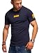 Produktbild JACK & JONES Herren T-Shirt O-Neck Print Shirt (M, Total Eclipse)