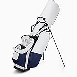 sacca da golf completa usata 2. Il sito stabile ha un baricentro stabile e la struttura stabilizzata della staffa triangolare è migliorata, il che aumenta la stabilità della borsa e la rende più resistente e stabile.