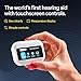 Audien Atom X Hearing Aid Device for Seniors & Adults with Hearing Loss - OTC Bluetooth Hearing Aids w/Charging Case, 48+ Hour Battery Life - Easy Touchscreen Control, Comfortable & Discreet Design