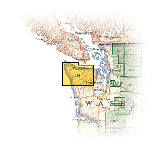 Olympic National Park Map (National Geographic Trails Illustrated Map, 216) #TOP5