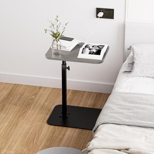 TV Tray C Shaped End Table Food Snack Trays for Eating