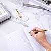 Aazon.co: Outus 2 Pieces Acrylic Heart Pen Holder Signing Pen Set