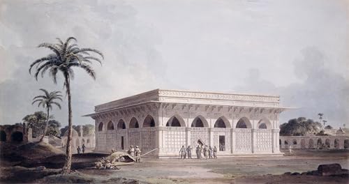 Impression toile Chaunsath Khamba Delhi effet peinture huile 60x90